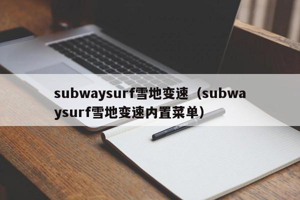 subwaysurf雪地变速（subwaysurf雪地变速内置菜单）